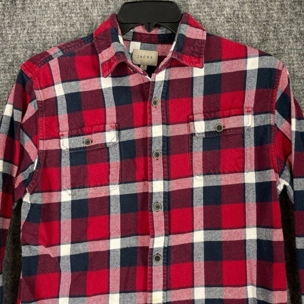 JACHS Flannel Shirt Mens M Ruv